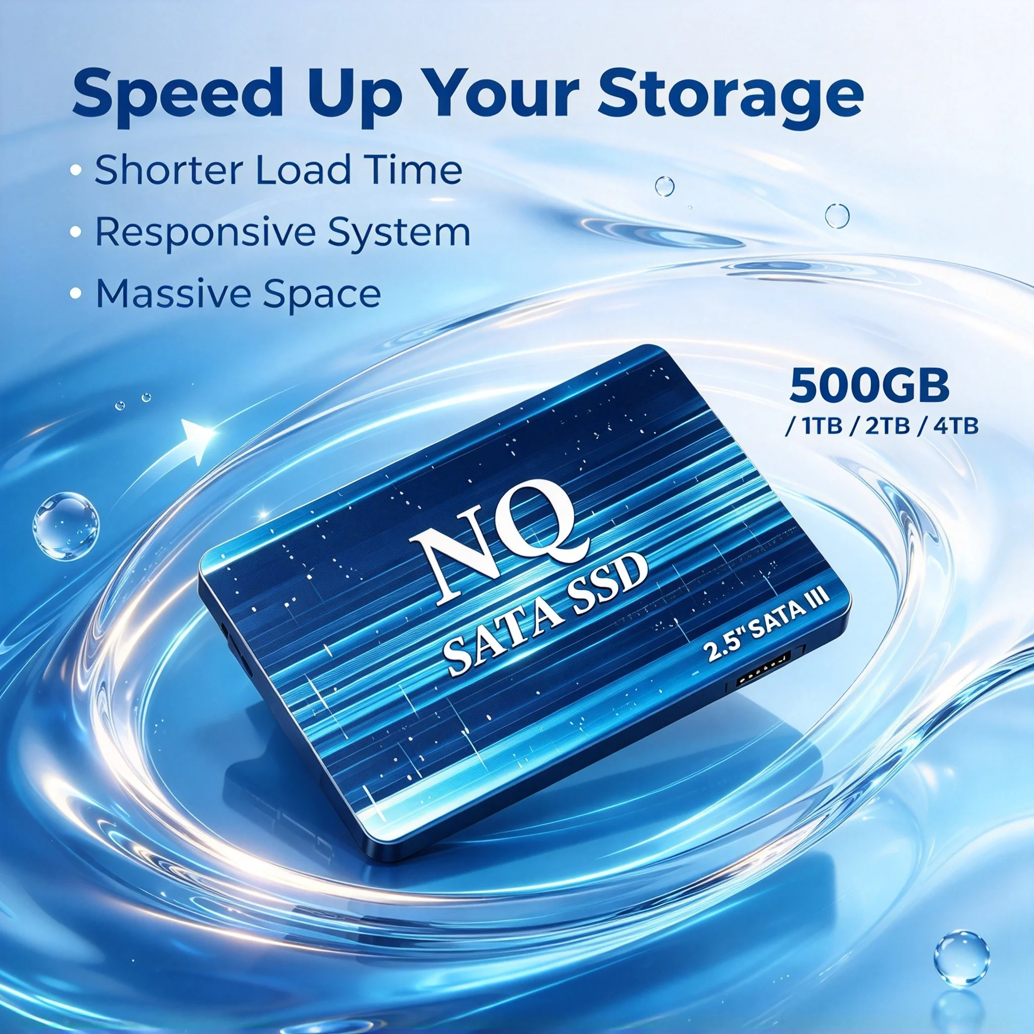 Ssd 500Gb - Unità a stato solido interna NQ