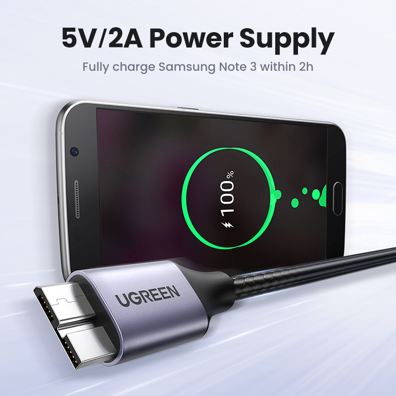 Cavo Micro B UGREEN USB 3.0 3A - Samsung Ssd recensione e prezzo