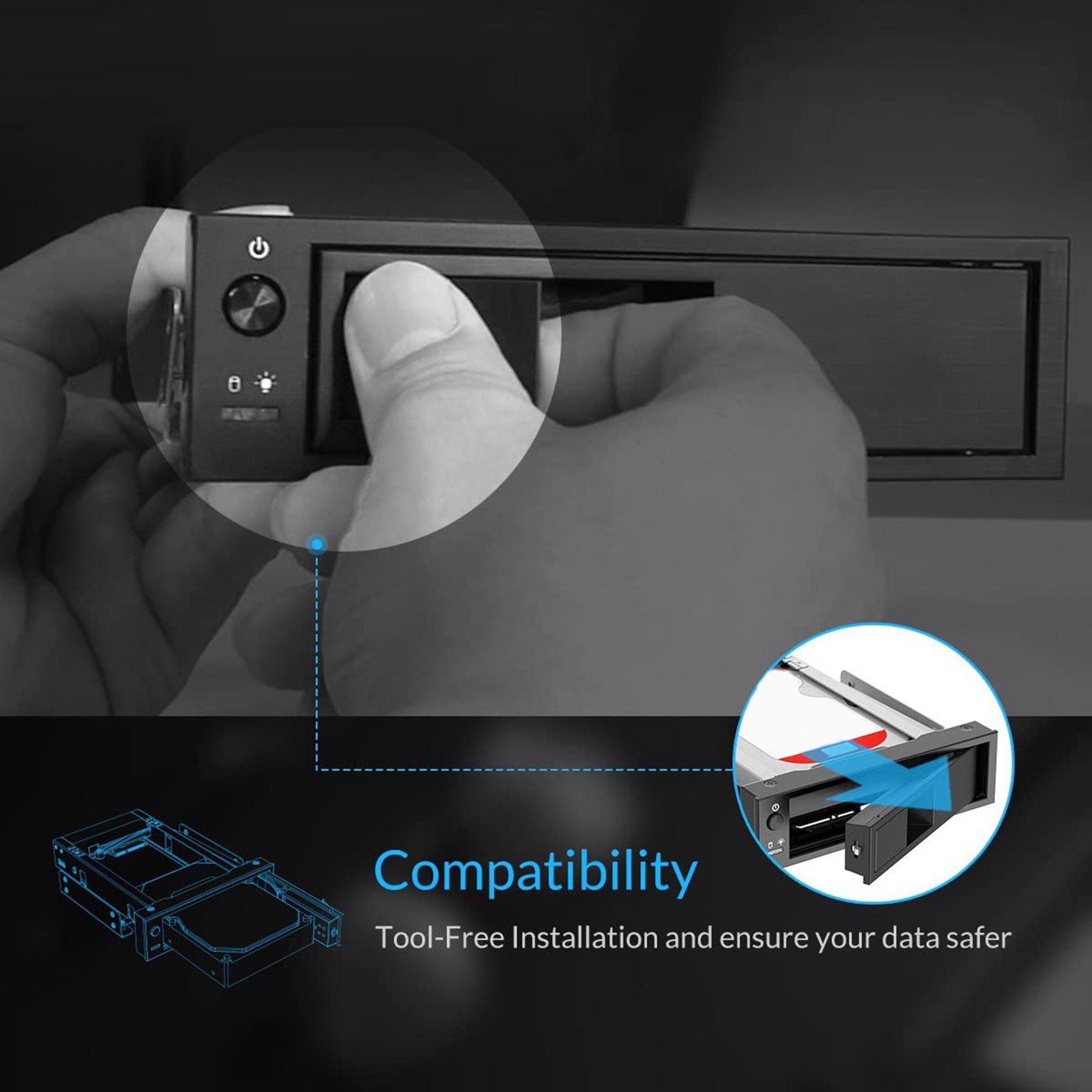 【DT56】1106SS Adattatore per di - Sata Ssd recensione e prezzo