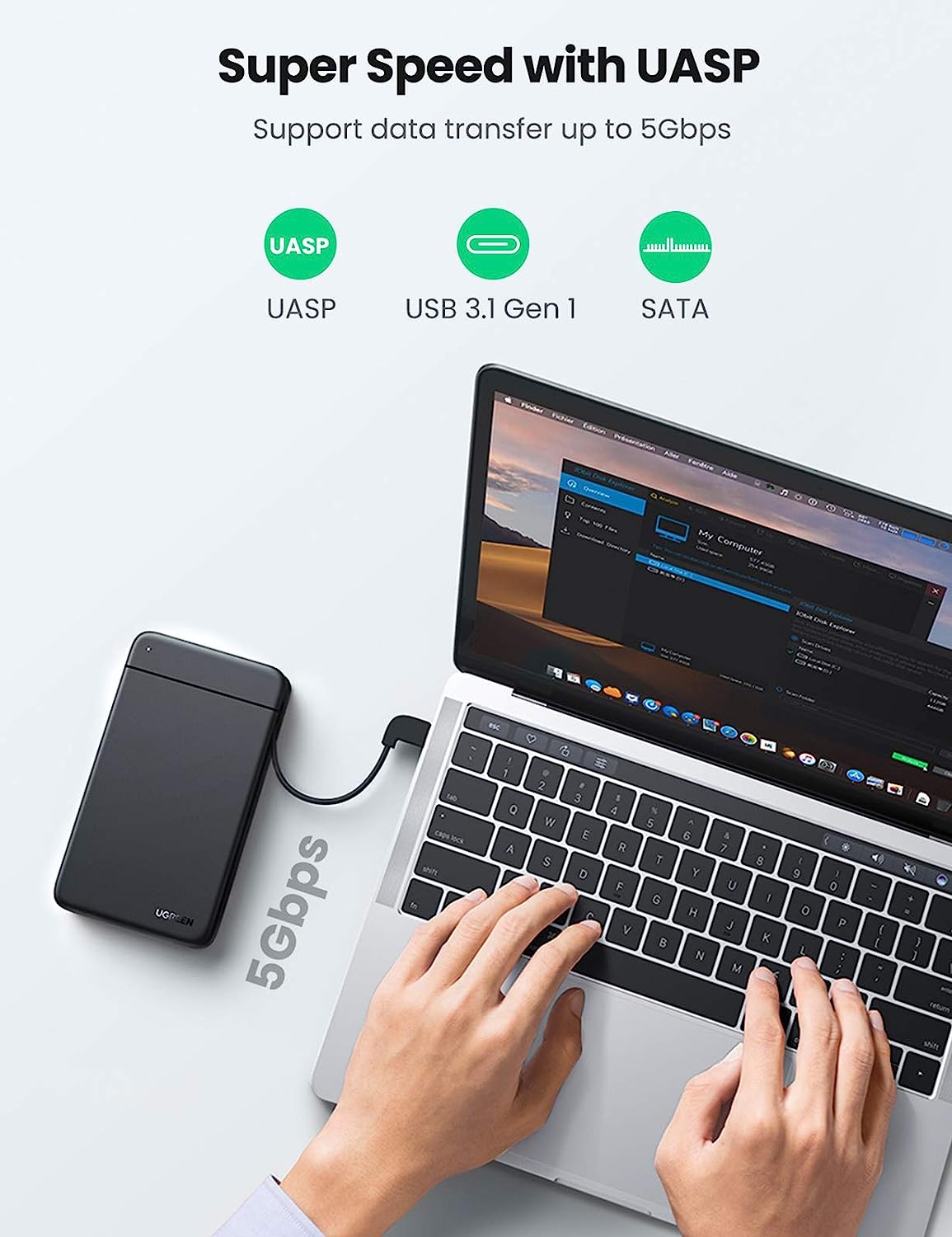 Custodia per disco rigido UGRE - External Ssd recensione e prezzo