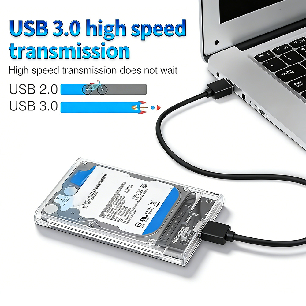 Box esterno trasparente da 2,5 - External Ssd recensione e prezzo
