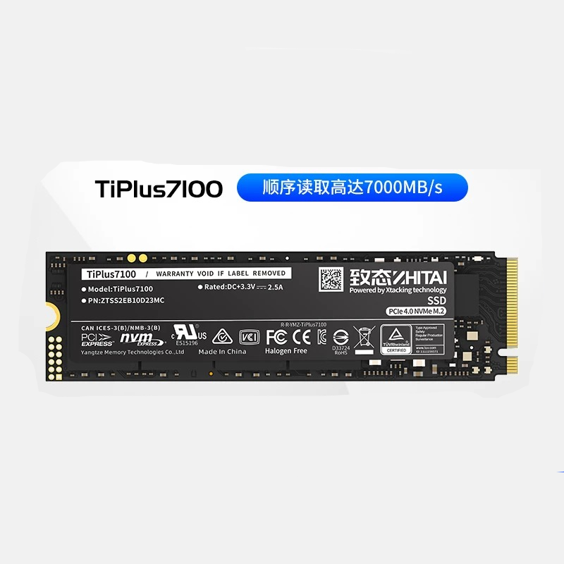 ZHITAI TiPlus7100 SSD M.2 2280 - Ssd 1Tb recensione e prezzo