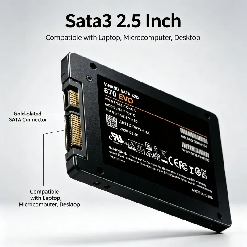 SSD SATA3 870EVO da 2,5 pollic - Ssd 500Gb recensione e prezzo