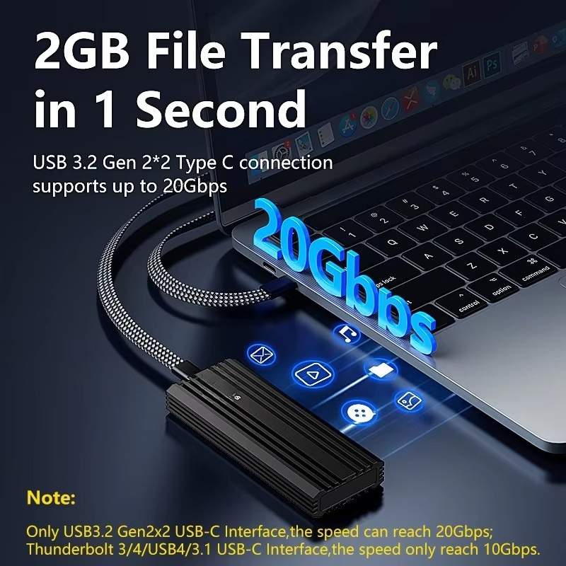 EE1 Case Esterno in Alluminio  - M.2 Ssd recensione e prezzo