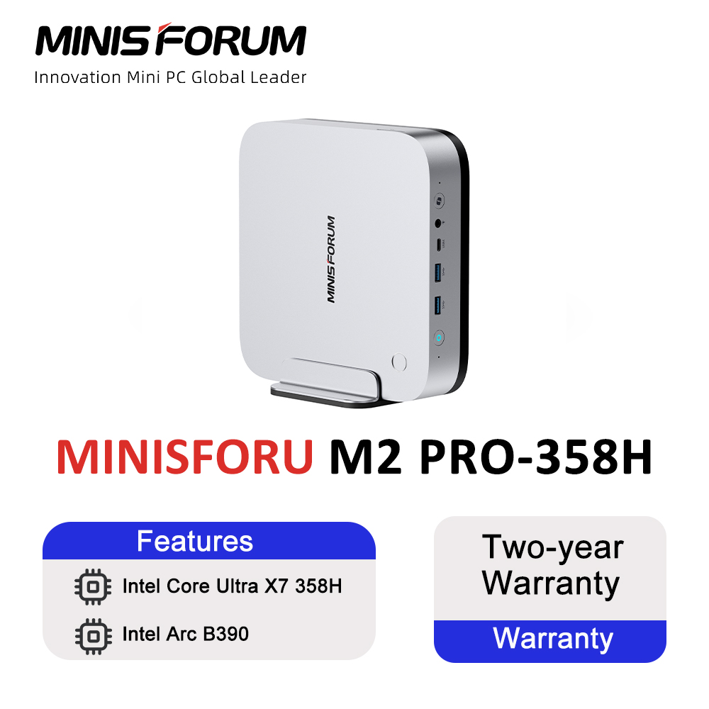 MINISFORUM M2 PRO MINI PC Inte - 8Tb M2 Nvme Ssd recensione e prezzo