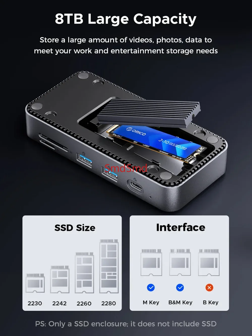 Dock USB-C 9-in-1 con custodia - External Ssd recensione e prezzo
